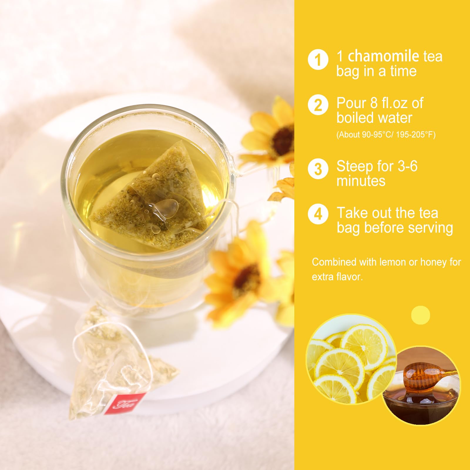 Chamomile Tea Bag Larawan 4